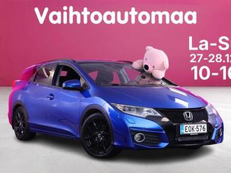 honda civic tourer 1,8i elegance plus mt // suomi-auto // koukku // vakkari // aut.ilm // navi // bt // p.kamera // kysy myyjôltô