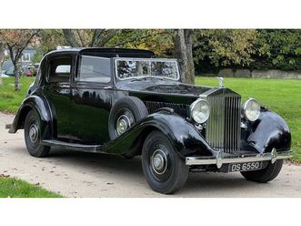 1937 rolls-royce sedanca de ville by hooper a vendre
