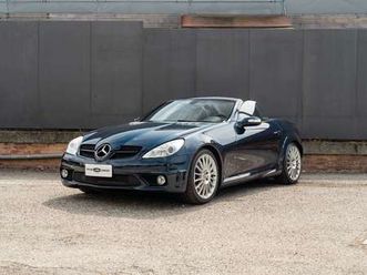 slk roadster - italiana - service - blu benitoite