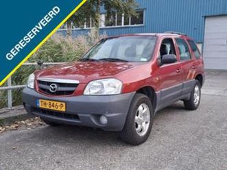 mazda tribute 2.0 exclusive 4wd airco/leer voll. onderhouden — mazda — marktplaats