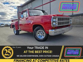1979 dodge d150 li'l red express rare !