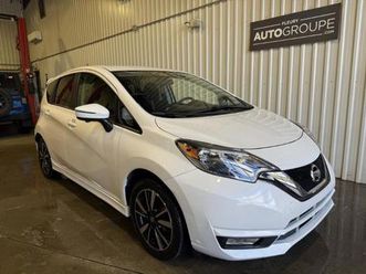 2018 nissan versa note sr auto ac cam nav