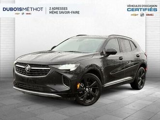 2022 buick envision 2.0l turbo, essence, toit, cuir awd !!