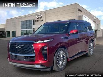 certified 2025 infiniti qx80 luxe