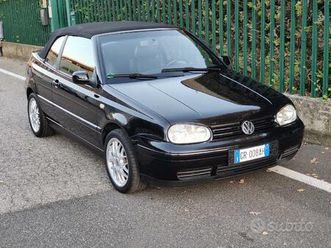 volkswagen golf cabriolet 1.6 cat trendline