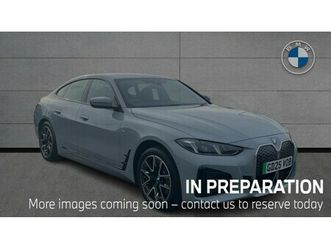 bmw i4 edrive40 m sport 5dr