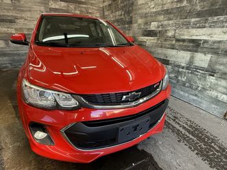 2018 chevrolet sonic lt
