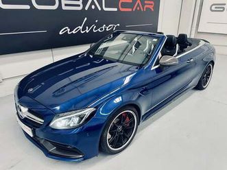 mercedes-benz clase c cabrio 63 amg s 7g plus