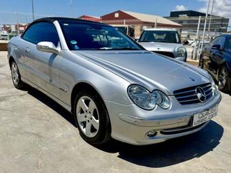mercedes-benz clase clk descapotable automático de 2 puertas