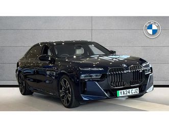 bmw i7 i7 m70 xdrive saving over £80,000 and vq saloon 2024, 3398 miles, £98500 - 32954140 - exchangeandmart.co.uk