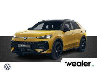 volkswagen t-roc - r-line first edition 1.5 etsi 110 kw / 150 pk dsg | black style | panoramadak | harman kar