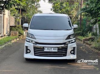 2014 toyota vellfire 2.4 z gs mpv