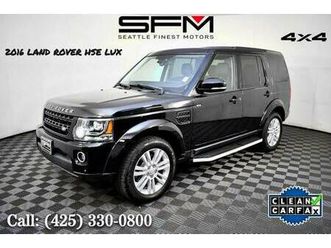 2016 land rover lr4 hse lux landmark edition suv 4x4 4wd