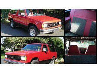 1983 chevrolet blazer s10 * petrol, lpg