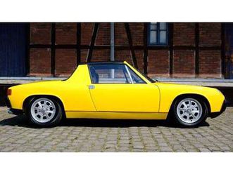 1976 porsche 914 jaune manuel, 5 vitesses conduite à gauc...