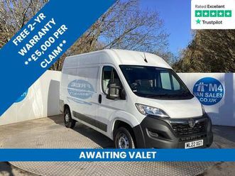 2022 vauxhall movano cdti 3500 biturbo dynamic mwb m/r euro 6 mwb panel van diesel manual