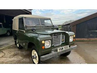 1978 land rover series 3 vert manuel, 4 vitesses conduite...