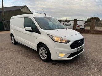 2021 ford transit connect 1.5 ecoblue 120ps limited van panel van diesel manual