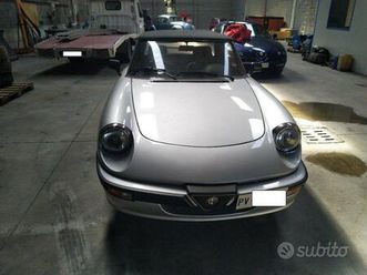 alfa romeo spider 2.0 quadrifoglio verde restaur