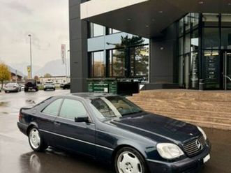 mercedes-benz cl 500 c140 schweizer fahrzeug