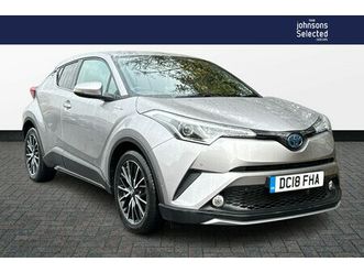 used toyota c-hr 1.8 hybrid excel 5dr cvt (2018) – style, smarts & serious savings!■meet the 2018 toyota c-hr excel — the hybrid crossover that proves you can b