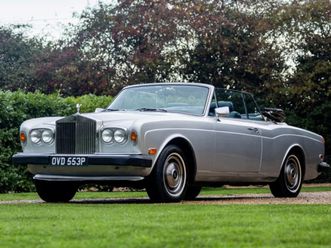 rolls-royce corniche convertible