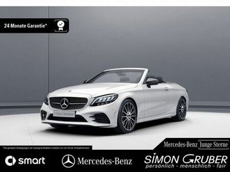 mercedes-benz c 200 cabriolet amg line night distronic 360 ahk