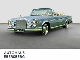 mercedes-benz 300 se cabriolet oldtimer h-kennzeichen leder re