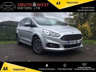 2019 ford s-max 1.5t ecoboost titanium mpv 5dr petrol manual euro 6 (start/stop) (165 ps) mpv petrol manual