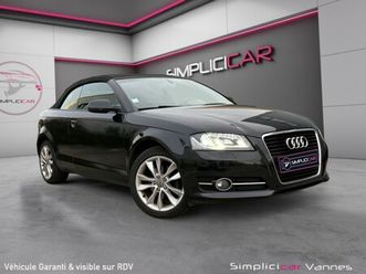 audi a3 cabriolet 1.4 tfsi 125 ambition, cabriolet, garantie jusqu'à 48 mois