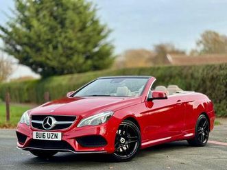 2.1 e220 bluetec amg line cabriolet g-tronic+ euro 6 (start/stop) 2dr
