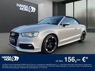 audi a3 cabrio 2.0tdi s-line xenon leder b&o fse 18