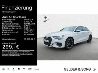audi a3 sportback 40 tfsie led|virtual|gra|dab|rfk