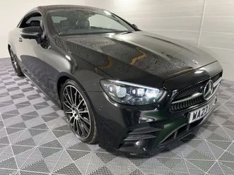 mercedes-benz e class 2.0 e220d amg line night edition (premium plus) coupe 2dr diesel g-tronic+ euro 6 (s/s) (194 ps) coupe 2023, 38641 miles, £34008 - 3295684