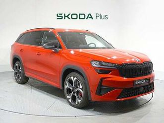 skoda kodiaq 2.0tsi rs 4x4 dsg 195kw