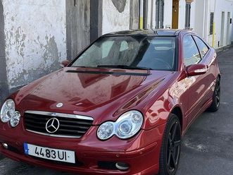mercedes-benz c 220 sport coupe novembro/02