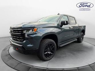 chevrolet silverado chevrolet v8 6.2 lt trail boss 4wd