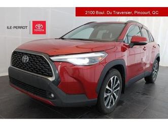 2022 toyota corolla cross xle, awd, a/c, toit, push start, bluetooth one own