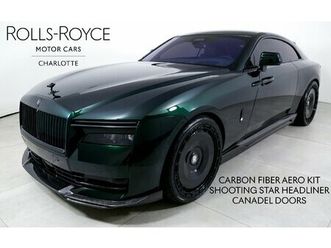 used 2024 rolls-royce spectre w/ spectre launch package charlotte nc 28217