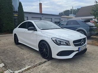 mercedes-benz cla 200 amg sport 7g-dct vezetett szervizkönyves!19 -es kerekek!panorámatető!