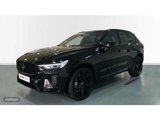 xc60 black edition plus, t6 awd híbrido enchufable, eléctrico/gasolina