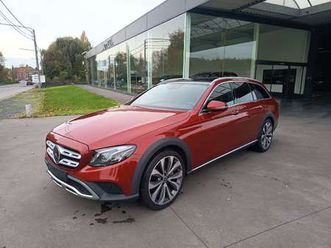 e 220 d 4matic all-terrain pano memory nappa-leder