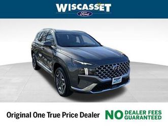 used 2023 hyundai santa fe plug-in hybrid limited
