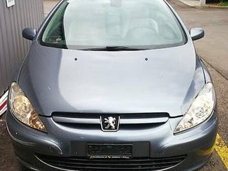 2 autos peugeot 307 cabriolet ab platz canton zoug - tutti.ch