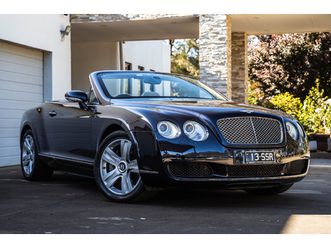 2007 bentley continental gtc w12