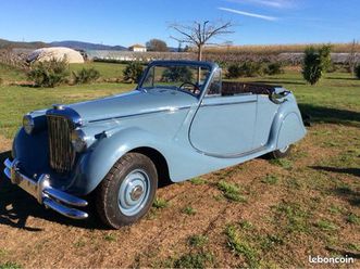 jaguar mk5 ou mark v 3 litres 5 cabriolet conduite à gauche restauration de haut niveau a terminér. visible a hyres a