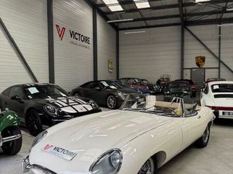 jaguar type e 3.8 cabriolet 1ere serie 1963