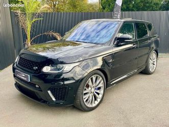 range rover svr ii sc 5.0 v8 550 cv boîte automatique