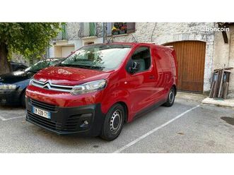 citroën jumpy xs 115 ch business , 1ere main , rouge , 2017, 214862 km, courroie de distribution changée. amortisseurs , transmission , pneus et disque avant ne
