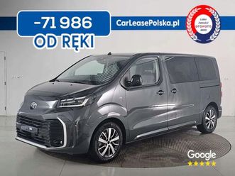 toyota proace verso business niska cena, rabat, van, led, od reki, 2.0